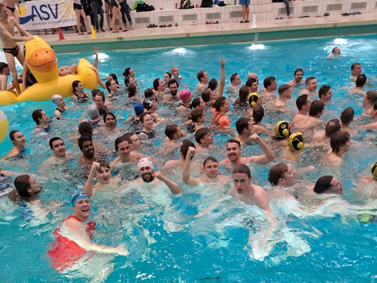 Wasserballer in Aachen 2024 Wasserballer in Aachen 2024